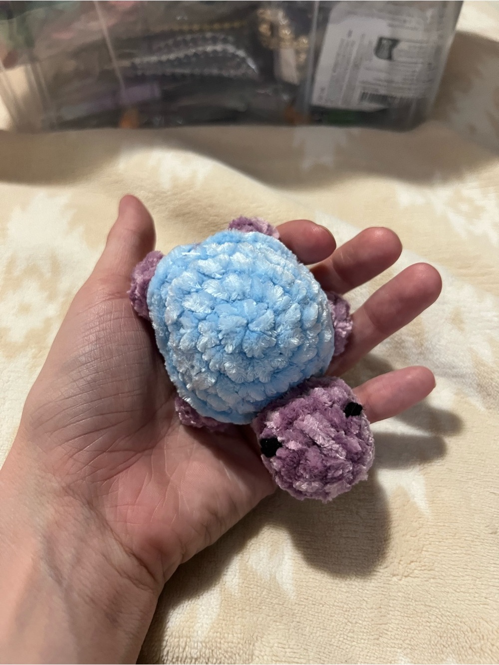Mini Crocheted Turtle 🐢 - Picture 4 of 5